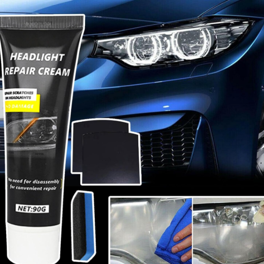 Crema Restauradora de Faros: ¡Claridad y Brillo al Instante!