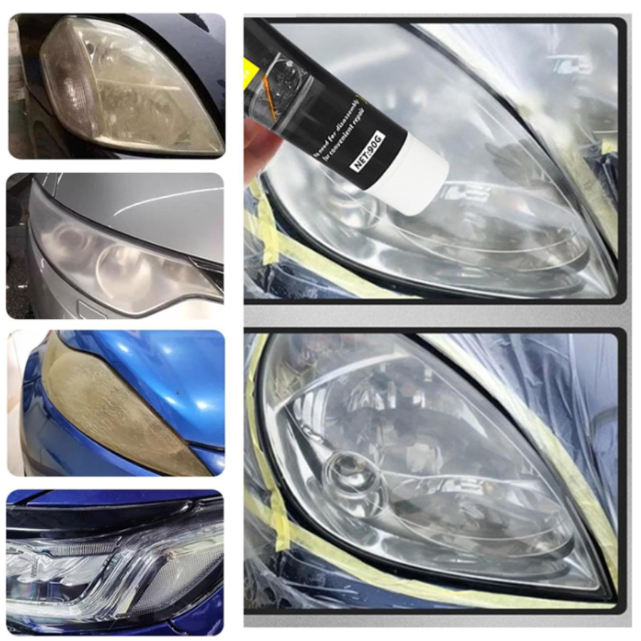 Crema Restauradora de Faros: ¡Claridad y Brillo al Instante!