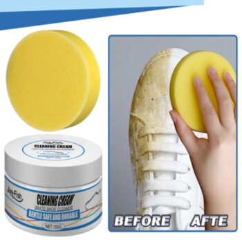 Pasta Mágica Limpiadora: ¡Tenis Blancos al Instante!