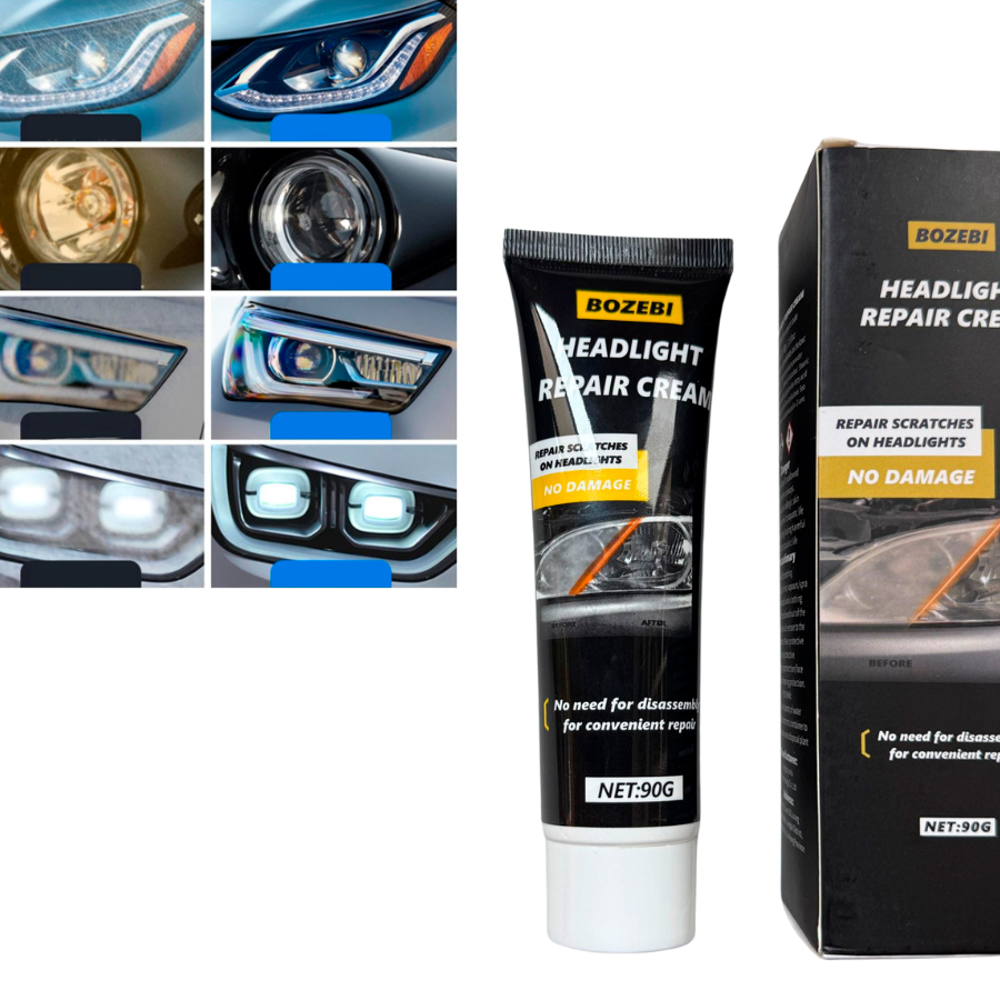 Crema Restauradora de Faros: ¡Claridad y Brillo al Instante!