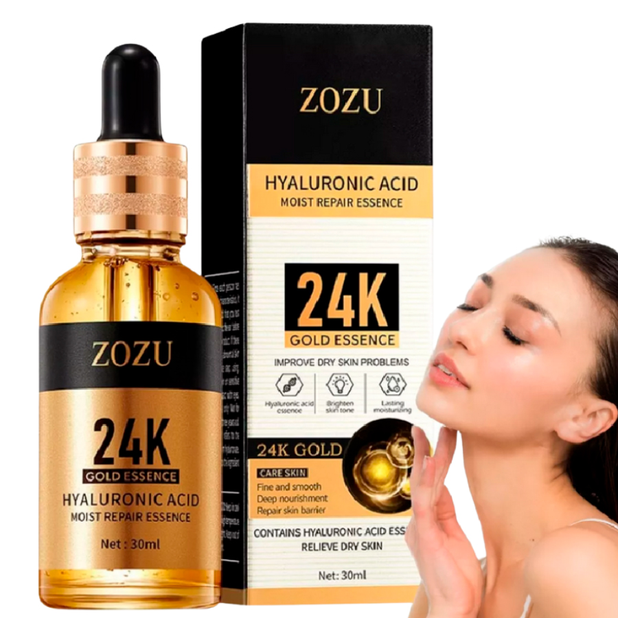 Sérum Gold 24k con Colágeno y Ácido Hialurónico